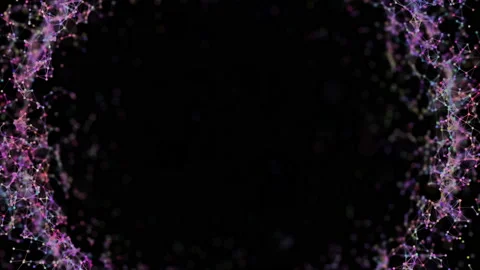 Vortex energy. Dynamic background for project. Abstract motion digital wormhole Stock Footage 118981702