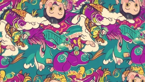 Vortex Fish Spiral – Rotation Motion Video stock 306521238