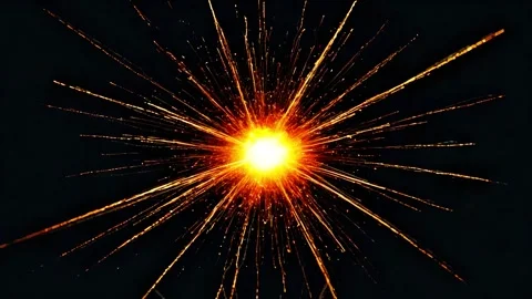 A vortex of golden light essence Vidéo 307710220