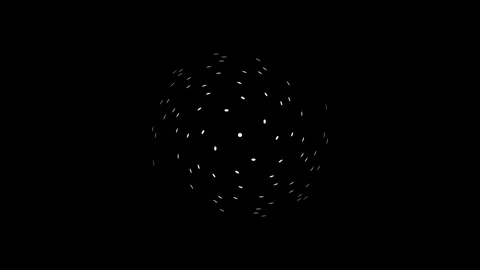 Vortex Grid Fold Stock Footage 308386316