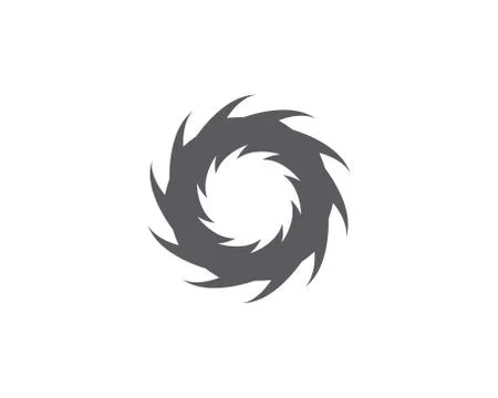 Vortex illustration icon Template Stock Illustration