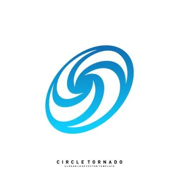 Vortex Logo Design Concept Vector. Hurricane Icon. Tornado Logo Symbol Stock Illustration