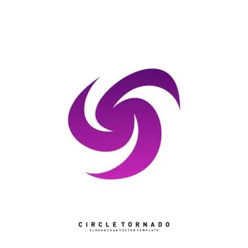 Vortex Logo Design Concept Vector. Hurricane Icon. Tornado Logo Symbol Stock Illustration