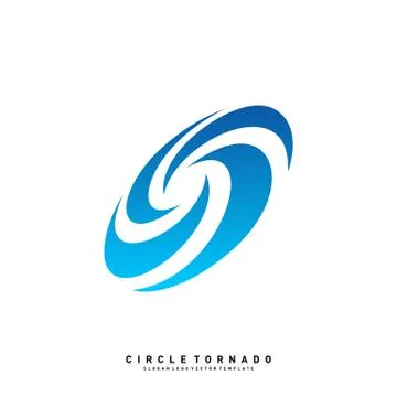 Vortex Logo Design Concept Vector. Hurricane Icon. Tornado Logo Symbol Stock Illustration