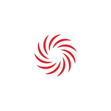 Vortex  Logo Template vector symbol Illustrazione stock