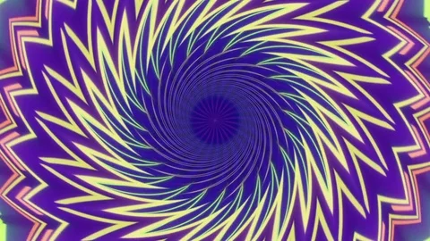 Vortex motion shapes, abstract background, loop Stock Footage 84643485