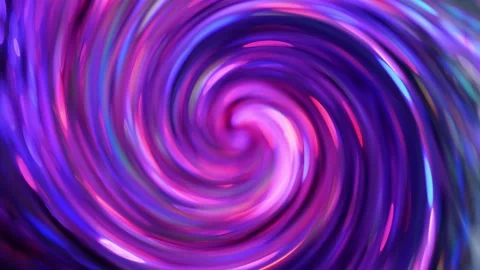 A vortex of neon purple blue and pink lights. Abstract psychedelic background Video stock 237485463