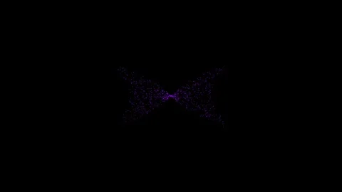 Vortex Particles Cosmic Dust Motion Stock Footage 331994410