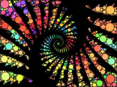 Vortex pattern Stock Illustration