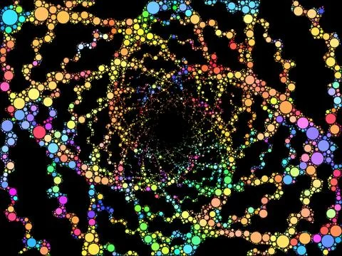 Vortex pattern Stock Illustration