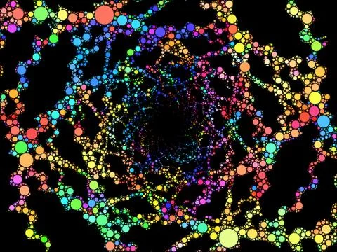 Vortex pattern Stock Illustration