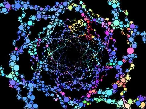 Vortex pattern Stock Illustration