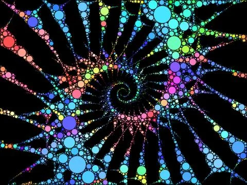 Vortex pattern Stock Illustration