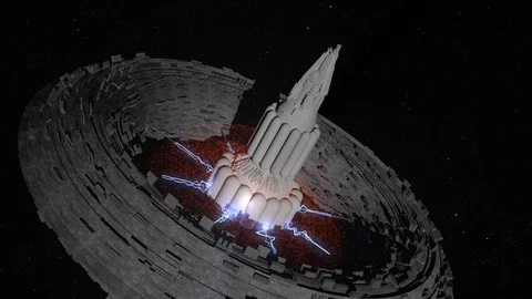 Vortex Portal Stock Footage 124395170