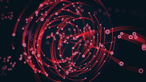 Vortex Red Stock Footage 105639097