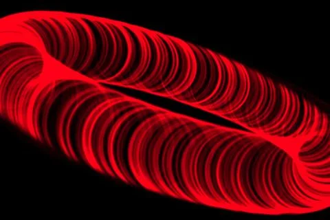 Vortex ring pattern digital CG background wallpaper Stock Illustration