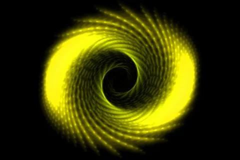 Vortex ring pattern digital CG background wallpaper Stock Illustration