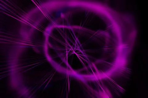 Vortex ring pattern digital CG background wallpaper Stock Illustration