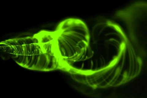 Vortex ring pattern digital CG background wallpaper Stock Illustration