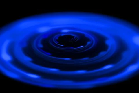 Vortex ring pattern digital CG background wallpaper Stock Illustration