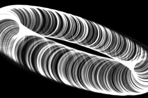 Vortex ring pattern digital CG background wallpaper Stock Illustration