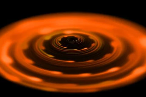 Vortex ring pattern digital CG background wallpaper Stock Illustration