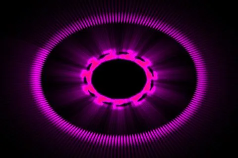 Vortex ring pattern digital CG background wallpaper Stock Illustration