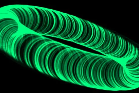 Vortex ring pattern digital CG background wallpaper Stock Illustration