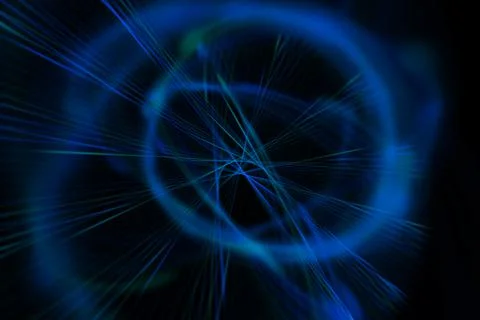 Vortex ring pattern digital CG background wallpaper Illustrazione stock