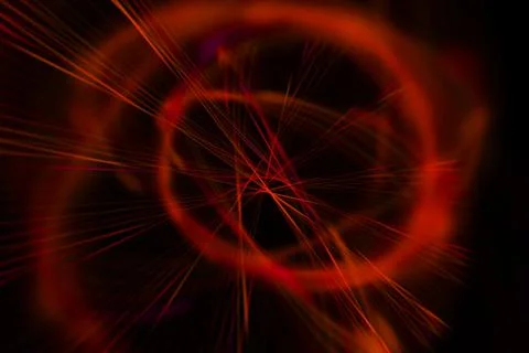 Vortex ring pattern digital CG background wallpaper Stock Illustration