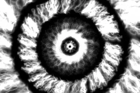 Vortex ring pattern digital CG background wallpaper Stock Illustration