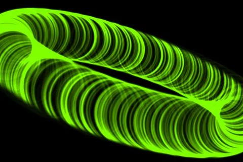 Vortex ring pattern digital CG background wallpaper Stock Illustration