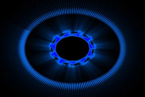 Vortex ring pattern digital CG background wallpaper Stock Illustration