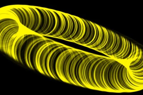 Vortex ring pattern digital CG background wallpaper Stock Illustration