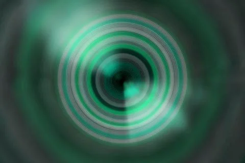 Vortex ring pattern digital CG background wallpaper Stock Illustration