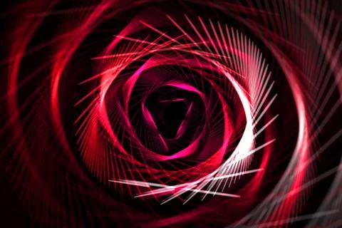 Vortex ring pattern digital CG background wallpaper Stock Illustration