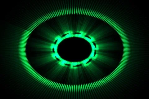 Vortex ring pattern digital CG background wallpaper Stock Illustration