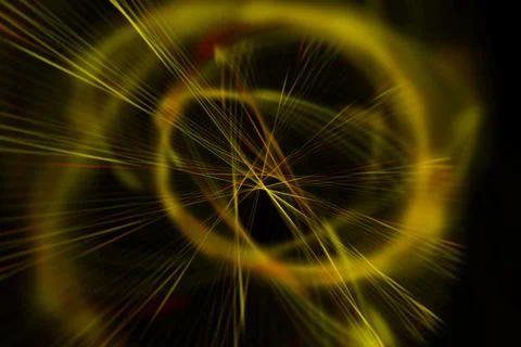 Vortex ring pattern digital CG background wallpaper Stock Illustration