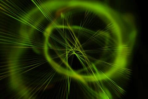 Vortex ring pattern digital CG background wallpaper Stock Illustration