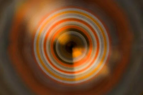 Vortex ring pattern digital CG background wallpaper Stock Illustration