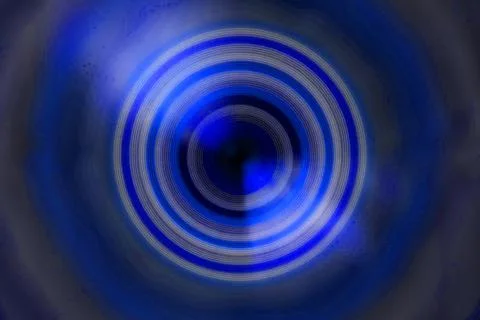 Vortex ring pattern digital CG background wallpaper Stock Illustration