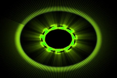 Vortex ring pattern digital CG background wallpaper Illustrazione stock