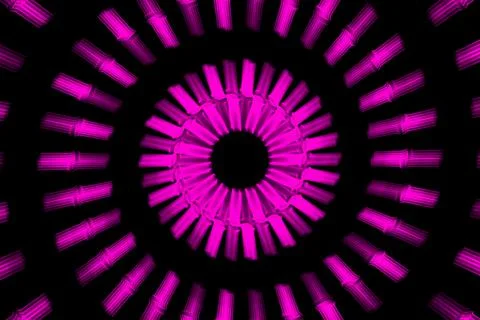 Vortex ring pattern digital CG background wallpaper Stock Illustration