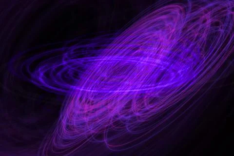 Vortex ring pattern digital CG background wallpaper Illustrazione stock