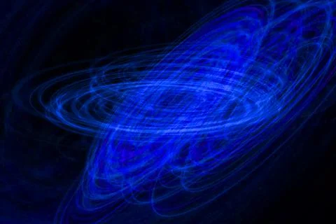 Vortex ring pattern digital CG background wallpaper Stock Illustration