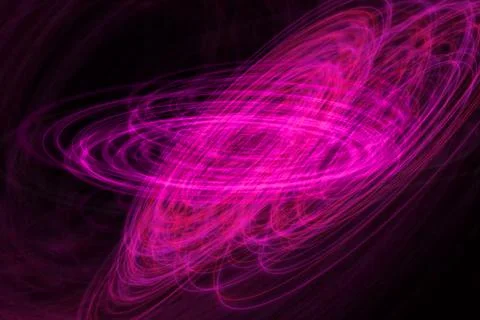 Vortex ring pattern digital CG background wallpaper Stock Illustration