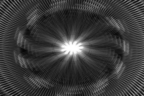 Vortex ring pattern digital CG background wallpaper Illustrazione stock