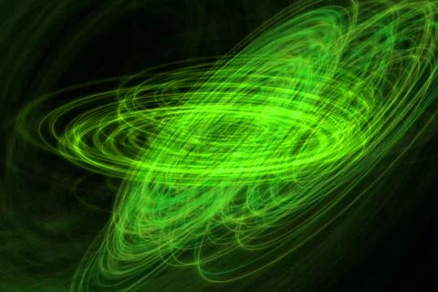 Vortex ring pattern digital CG background wallpaper Stock Illustration