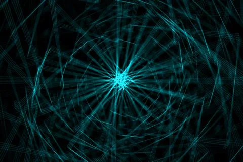 Vortex ring pattern digital CG background wallpaper Stock Illustration