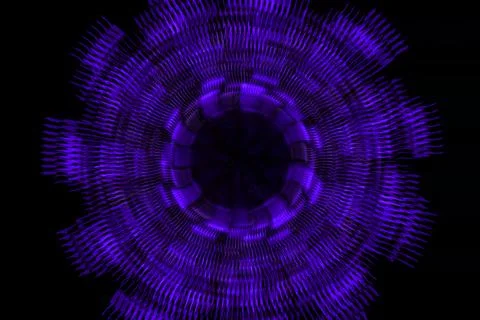 Vortex ring pattern digital CG background wallpaper Stock Illustration